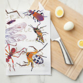 "Kooties" Theedoek (Quarter Fold)