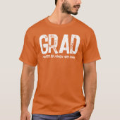 Kop Afstudeerhumor Ontwerp T-shirt (Voorkant)