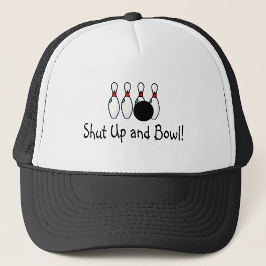 Kop dicht en Bowl 2 Trucker Pet (Voorkant)