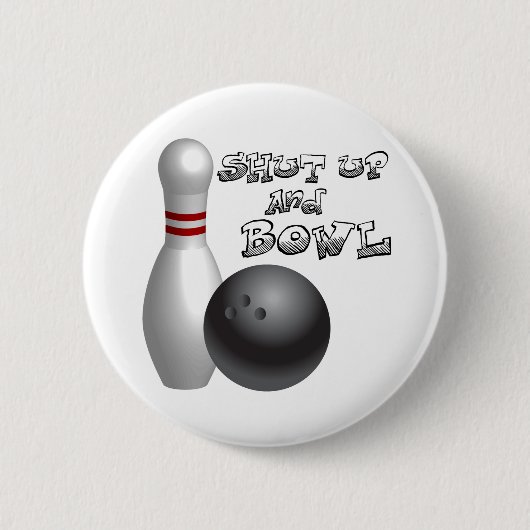 Kop dicht en Bowl Ronde Button 5,7 Cm (Voorkant)
