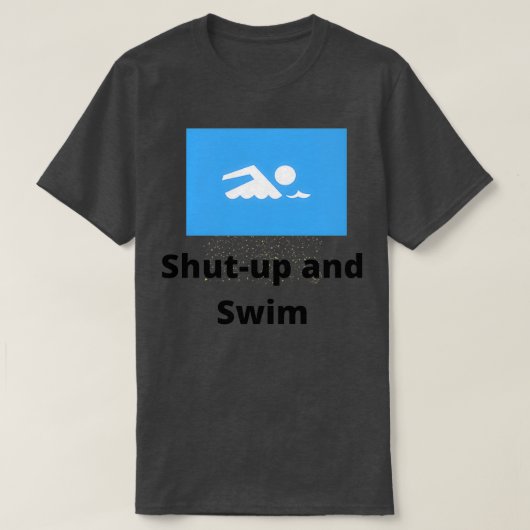 Kop dicht en draai 3 t-shirt (Design voorkant)