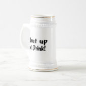 Kop dicht en Drink (Voorkant links)