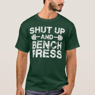 Kop dicht en druk op de bank t-shirt
