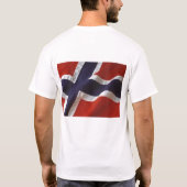 Kop dicht en eet Lutefisk uit T-shirt (Achterkant)