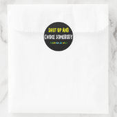 Kop dicht en koos iemand - BJJ Sticker (Tas)