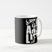 Kop dicht en lift - Motivatie met gym Workout (Voorkant rechts)