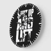 Kop dicht en lift - Motivatie met gym Workout Grote Klok (Hoek)