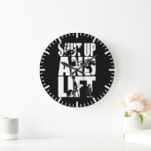 Kop dicht en lift - Motivatie met gym Workout Grote Klok (Huis)