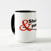 Kop dicht en Mok peddel (Voorkant links)