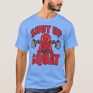 Kop dicht en plak Kawaii Lifter Cartoon Anime T-shirt