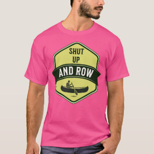 Kop dicht en rij t-shirt