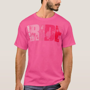 Kop dicht en rijden meisjes rijden Dirt Bikes Moto T-shirt