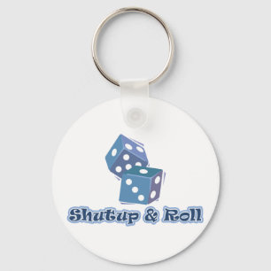 Kop dicht en Roll Sleutelhanger