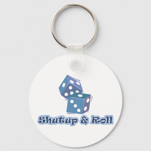 Kop dicht en Roll Sleutelhanger (Voorkant)