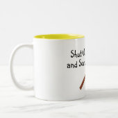 Kop dicht en serve Tennis (Links)