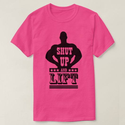 Kop dicht en til t-shirt (Design voorkant)