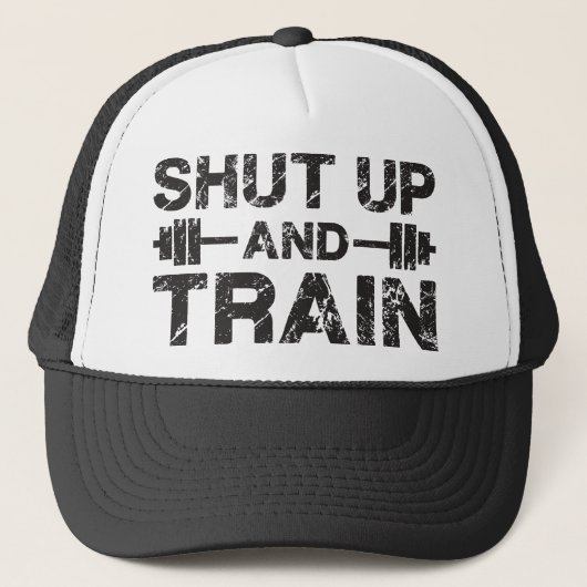 Kop dicht en trein Ha Trucker Pet (Voorkant)
