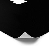 Kop dicht en trein poster (Hoek)