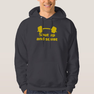 Kop dicht en vierkant hoodie