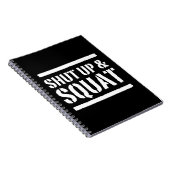 Kop dicht en vierkant notitieboek (Rechterzijde)