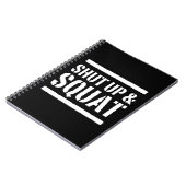 Kop dicht en vierkant notitieboek (Linkerzijde)