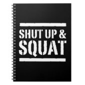 Kop dicht en vierkant notitieboek (Voorkant)