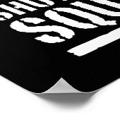 Kop dicht en vierkant poster (Hoek)