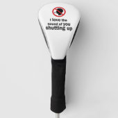 Kop dicht golfheadcover (Voorkant)