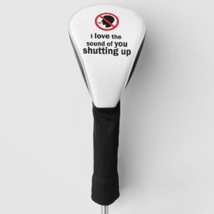 Kop dicht golfheadcover