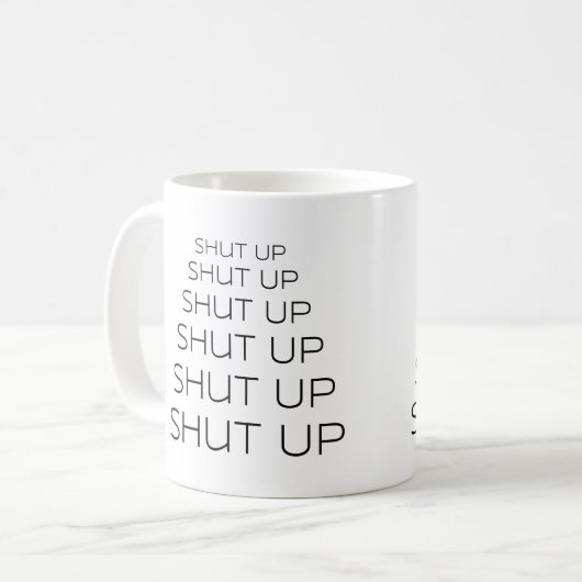 Kop dicht - Kop dicht - Kop dicht. (Voorkant links)