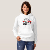 Kop dicht lever je hoodie (Voorkant volledig)