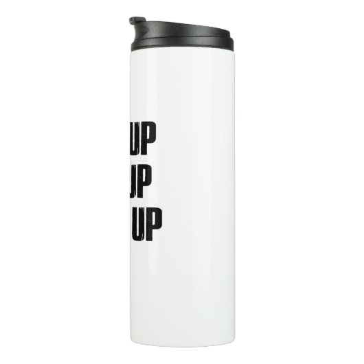 Kop dicht pak omhoog Show Thermosbeker (Geroteerd rechts)