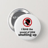 Kop dicht ronde button 5,7 cm (Voorkant /achterkant)