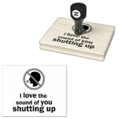 Kop dicht rubberstempel (Gestempeld)