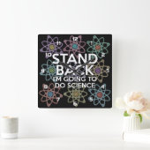 KOP DICHTHOUDEN, IK GA WETENSCHAP DOEN VIERKANTE KLOK (Huis)