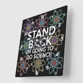 KOP DICHTHOUDEN, IK GA WETENSCHAP DOEN VIERKANTE KLOK (Hoek)