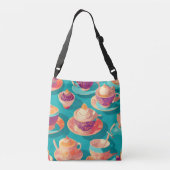 Kop en Schotel Student Crossbody Tas (Achterkant)