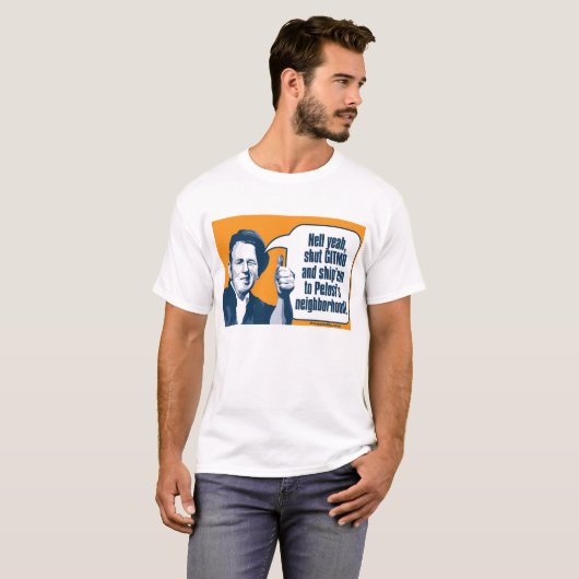 Kop Gitmo - Sarcastisch Workman T-shirt (Voorkant volledig)