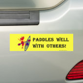 Kop goed met andere bumpersticker (Op auto)