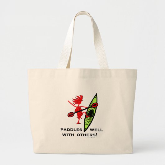 Kop goed met andere grote tote bag (Voorkant)