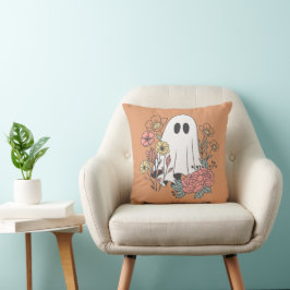 Kop Halloween Schattig Herfst Halloween Geest Kussen