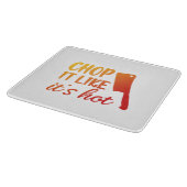 Kop het alsof het een hot Cutting Board is Snijplank (Hoek)