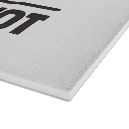 Kop het alsof het heet is snijplank (Hoek)