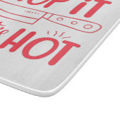 Kop het net als zijn hete snijplank (Hoek)