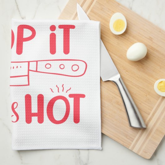 Kop het net als zijn hete theedoek (Quarter Fold)