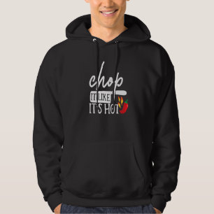 Kop het net als zijn hot-Pepper Funny Chef Humor C Hoodie