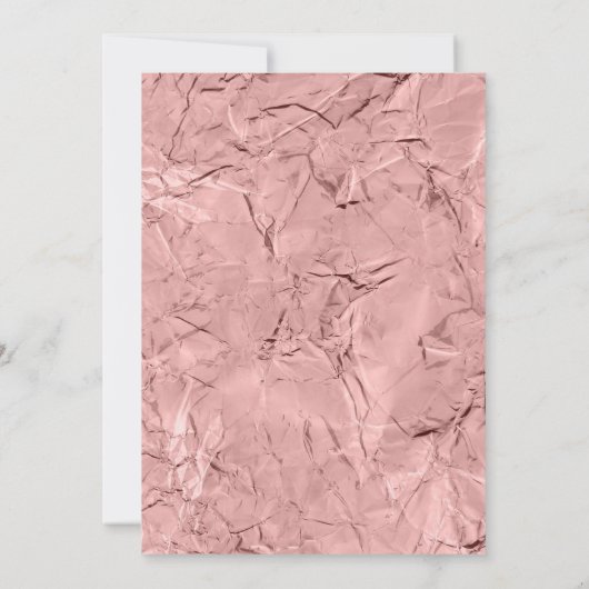 Kop het nieuwjaarsfeest van het Roos Gold Chalkboa Kaart (Achterkant)