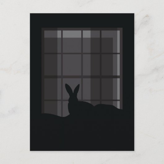 KOP IN DE NACHT BRIEFKAART (Voorkant)