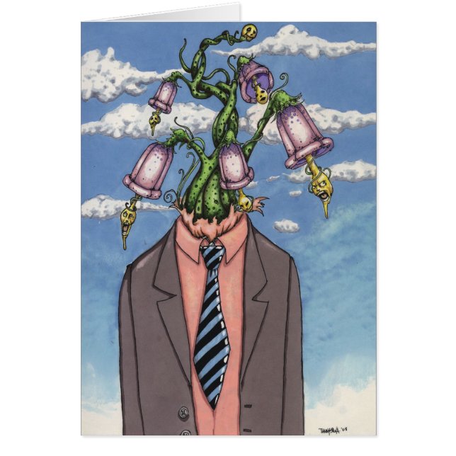 kop in de wolken (Voorkant)