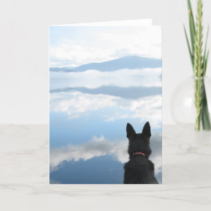 Kop in de wolken - Leeg in de binnenkant Kaart